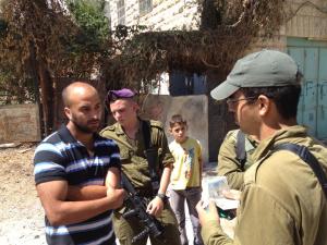 Israeli commander refusing access to Belgian/ Palestinian man